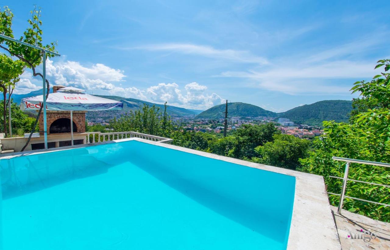 Perfect View Of Mostar - With Swimming Pool Eksteriør billede